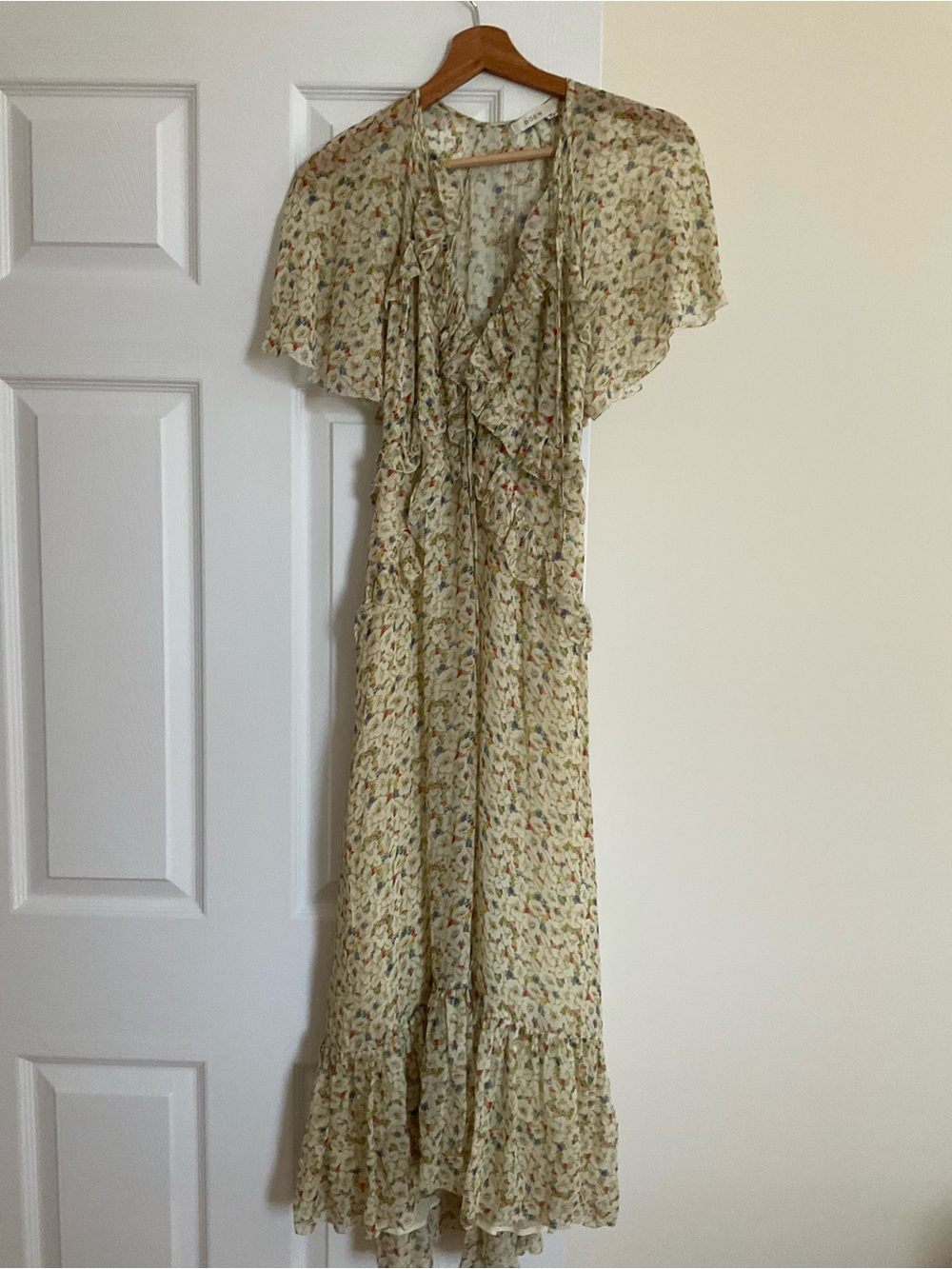 Doen Antoinette Dress - yellow Victorian floral - XS - ALTERATION - Picture 3 of 16